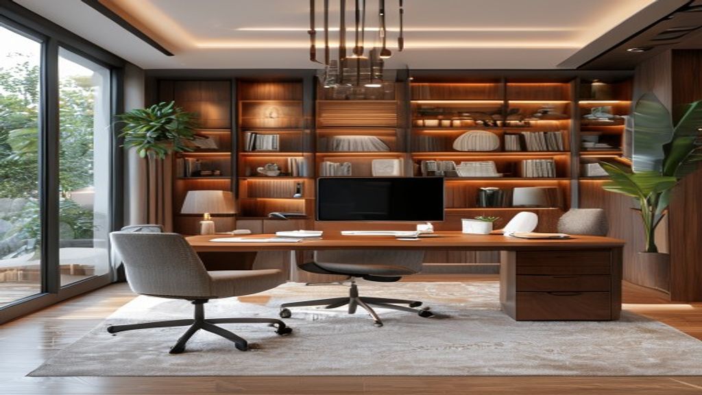 Premium Turkish designs brighten your corporate home office with elegant furnishings