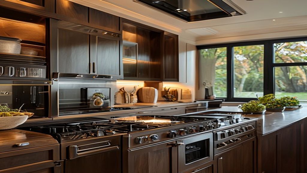 Transform Your Dining Space with High-End Built-In Appliances